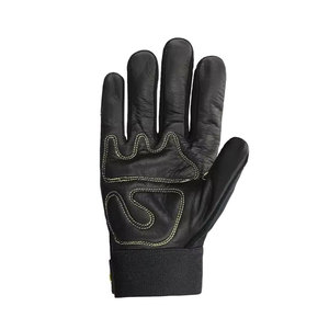 Anti-Slip Nylon Work <b>Gloves</b> With Textured Fingertips Elastic Wristband General Purpose Safety <b>Gloves</b> - Product Image 6