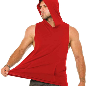 Camisetas sin Mangas para Hombre, Ropa Deportiva Informal, Secado Rápido, Transpirable, para Gimnasio y Deportes, Estilo Vintage con Cuentas, Logotipo Frontal - Product Image 1
