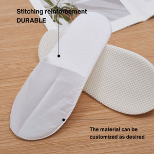 Pantuflas de Hotel Súper Suaves de Tela No Tejida, Sandalias de Spa con Punta Abierta, <span class=keywords><strong>Calzado</strong></span> <span class=keywords><strong>Sanitario</strong></span> para Salón de Belleza y Clínica - Product Image 3