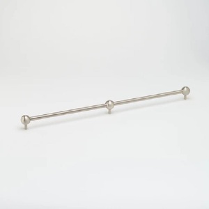 Designer Brass Cabinet <b>Pull</b> <b>Door</b> <b>Handles</b> Nickel Finished Bar Shape Durable Kitchen Drawer Hardware Cupboard Drawer <b>door</b> <b>Handles</b> - Product Image 1