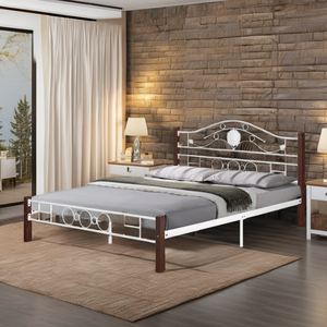 Muebles de dormitorio de diseño moderno de Malasia Domica, marco de cama de metal tamaño King doble Queen, muebles para el hogar, construcción de acero - Product Image 5