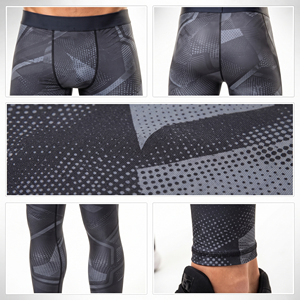 Men Printed Yoga Wear <b>Leggings</b> <b>Low</b> Elastic <b>Waist</b> Gym Workout Pants Men Spandex Polyester Sportswear <b>Legging</b> Men Compression Pant - Product Image 6