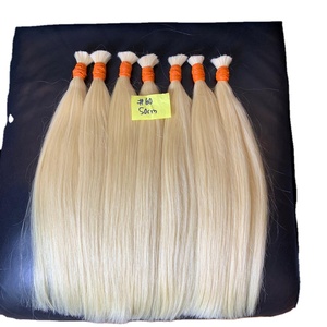 Cheveux slaves blonds de haute qualité à partir de cheveux bruts extensions de cheveux humains directement en usine - Product Image 5
