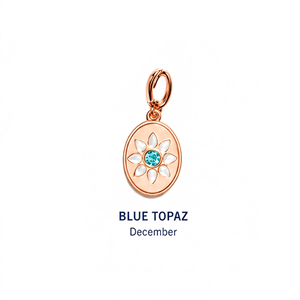 Pendentif en quartz Alexandrite personnalisé OEM, pierre de naissance de juin, plaqué or rose, breloque ovale en forme de fleur pour la fabrication de bijoux DIY, vente en gros - Product Image 5