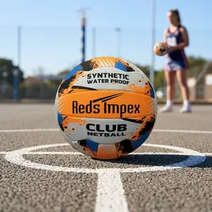 Balón de Netball Personalizado de Caucho Sintético Premium, Resistente a la Intemperie, con Alta Adherencia, Diseño Ligero, para Juego en Interiores y Exteriores - Product Image 4