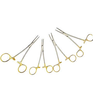 Pinzas Hemostáticas de Acero Inoxidable, Pinzas Quirúrgicas para Arterias, Herramientas Quirúrgicas de Surgiright - Product Image 1