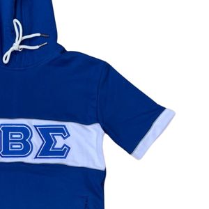 Sudadera con Capucha de Manga Corta Phi Beta Sigma para Hombre, Ajuste Cómodo, Tela Premium, Ropa de Fraternidad Griega, Uso Casual - Product Image 5