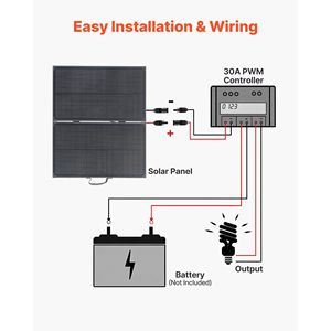 Pannello Solare Monocristallino Pieghevole Portatile 100W, Caricatore con Efficienza 24%, Impermeabile IP67, Tipo N, 16BB, Telaio 100% Nuovo - Product Image 3