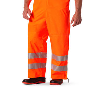 Salopette de travail unisexe grande taille, combinaison une pièce sans manches avec poches - Product Image 2