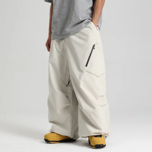 Pantalones de Nieve Unisex Impermeables, Transpirables y Ligeros para Esquí, Snowboard, Deportes de Invierno al Aire Libre, Resistentes al Viento, Cálidos, con Cierre - Product Image 2