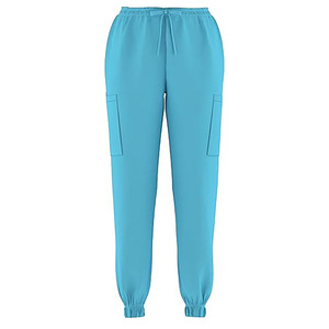 Unisex Classic White Cotton <b>Scrub</b> <b>Sets</b> with Jersey Fabric Needle Detection Professional Medical Nurse Uniform for Hospital Use - Product Image 2