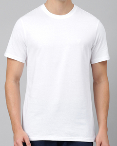T-shirt basique en coton personnalisé pour homme, coupe classique, léger, respirant, manches courtes, uni, décontracté, pour le streetwear - Product Image 1