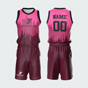 Low MOQ <b>Top</b> Manufacturer Factory Direct Supplier Sleeveless Quick Dry <b>Men</b> <b>Basketball</b> Uniform Sportswear 100% Polyester - Product Image 6