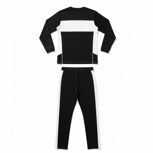 Ensemble de survêtement de compression pour homme avec logo personnalisé, séchage rapide, respirant, manches longues, pour fitness et gym, vente en gros, équipement de course - Product Image 4