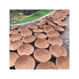 Forros para Macetas de Fibra de Coco Biodegradables, Ecológicos, Ligeros y Duraderos, con Capacidad de 3L, para Interiores y Exteriores - Product Image 1