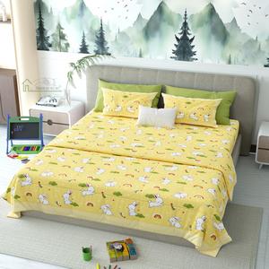 Kids Cartoon <b>Bedding</b> Set Printed Cotton Bedspread Comforter Set All-Season <b>Princess</b> Style for Wholesale Price - Product Image 2