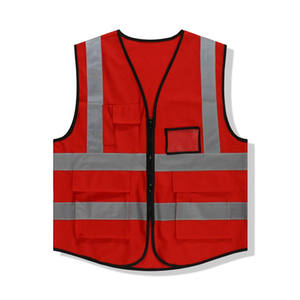 Gilet de sécurité personnalisé en gros, haute visibilité, fabricant OEM, vêtements de travail en tissu, production en vrac, fournisseur d'usine - Product Image 6