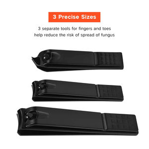 Set Profesional Clásico de Manicura y Pedicura, Kit de Cuidado de Uñas de Acero Inoxidable, Estuche de Viaje con Cierre de Cremallera, Alta Calidad - Product Image 2