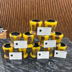 Modern Bakhoor Incense <b>Burner</b> with Stylish Epoxy Resin & <b>Wood</b> Sublimation Religious Incense <b>Burner</b> for Homes and Offices - Product Image 2