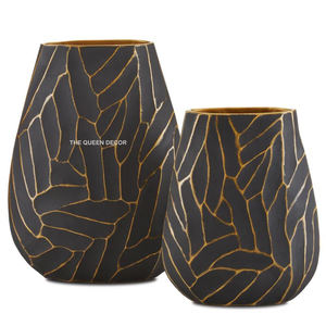 Pot de fleurs en aluminium gravé à la main, fournitures pour hôtels et restaurants, décoration de table, vase pour décoration de mariage - Product Image 5