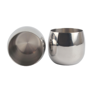 Verres à vin, verres à shot en acier inoxydable, petits verres à shot en métal pour boisson - Product Image 1