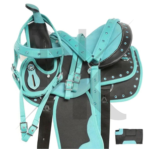 Selle Western en Cuir Faite à la Main, Selle de Cheval de Qualité Supérieure pour l'Équitation, le Travail au Ranch, les Randonnées, Équipement de Cowboy, Selle Équestre - Product Image 6