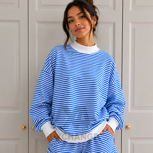 2026 Womens Oversized Solid Long-Sleeve Turtleneck Sweater Embroidered Neck Winter Casual Streetwear Pullover 100% Cotton - Product Image 2