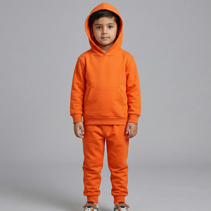 Ensembles de survêtements et de jogging d'hiver pour adultes, personnalisés, décontractés, respirants, grande taille, à capuche, 100% coton, couleur unie, vente en gros - Product Image 2