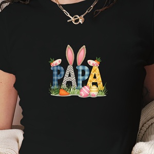 เสื้อยืดสั้นแฟชั่นสำหรับผู้หญิงมีลวดลายเป็นเอกลักษณ์ - Product Image 2