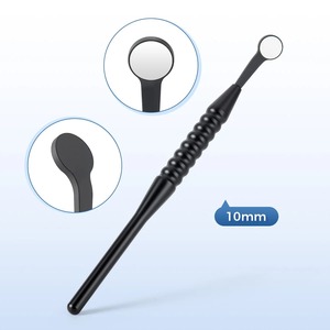 Microespejo Bucal Dental de 10 mm, Esterilizable, Reflector Anti-Reflejos, Multifunción, para Revisión Oral, con Mango Desmontable - Product Image 1