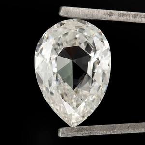 เพชรรูปทรงหยดน้ำแบบโรสคัท ความใส VVS น้ำหนัก 11.5 กะรัต รับรองโดย IGI เพชร CVD สี D เพชรเม็ดเดี่ยวสำหรับทำเครื่องประดับ ต่างหู ของขวัญ - Product Image 2