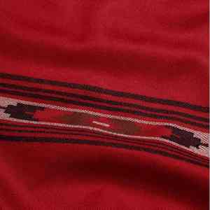 Châle en laine personnalisé pour homme, couleur unie, fabricant OEM, faible MOQ, léger, en pure laine, chaud pour l'hiver, style traditionnel drapé, pour homme musulman - Product Image 6