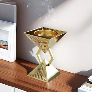 Brûleur d'encens Bakhoor traditionnel de luxe, 100% matières premières naturelles, pour la fragrance religieuse et domestique, écologique, durable, classique - Product Image 3