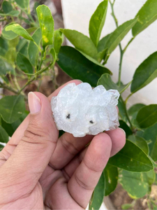 Mini Clear Quartz <b>Crystal</b> <b>Cluster</b> | Natural Quartz Mineral Specimen | Collector Display Stone | Raw <b>Crystal</b> <b>Cluster</b> - Product Image 4