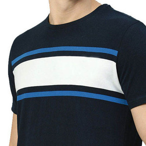 Camisetas de Hombre de Alta Calidad, 100% Algodón, Logotipo Frontal, Último Diseño OEM, Manga Corta, Transpirables, Casuales, para Verano - Product Image 3