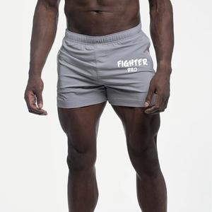 กางเกงขาสั้นออกกำลังกายผ้าฝ้ายสำหรับผู้ชายกางเกงขาสั้นออกกำลังกายน้ำหนักเบา - Product Image 1