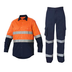 Vêtements de travail industriels pratiques au design fonctionnel, combinaison ignifuge en polyester, haute visibilité, respirante, séchage rapide - Product Image 1