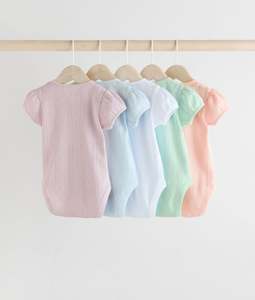 Combinaison bébé 95% bambou 5% élasthanne, coupe extensible, confortable, body pour nourrisson - Product Image 2