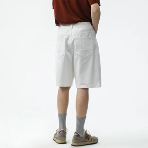 Pantalones Cortos de Pana para Hombre, Estilo Jorts, Largos hasta la Rodilla, Corte Recto, Ajuste Relajado, Shorts de Jean de Verano, Fabricante OEM, 100% Algodón, Color Sólido, Secado Rápido, Estilo Gótico - Product Image 5