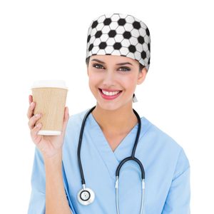 Hospital Medical Scrub Caps Custom Made Design OEM Surgical Use Cotton Healthcare Uniform Doctors Nurses Reusable Lightweight - Product Image 6