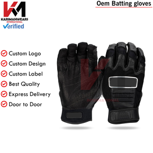 Bulk Baseball Batting Gloves Sheepskin Leather Factory Custom Logo Professional Batting Gear High-Grip Sports Mittens Wholesale - Product Image 3