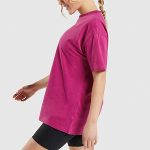 Camiseta de Verano para Mujer, 100% Algodón, Secado Rápido, Transpirable, Cuello Redondo, Informal - Product Image 3