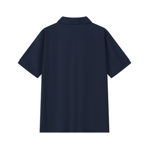 Polo à manches courtes rayé pour homme, tricoté, décontracté, motif blanc et noir, coupe classique 2026 - Product Image 3