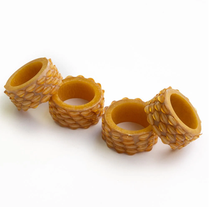 Anillos de Servilleta de Resina de Lujo, Novedad, Anillo de Servilleta de Madera y Resina, Anillo de Servilleta Creativo, Disponible en Otros Colores, Vajilla - Product Image 5