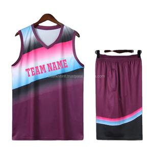 ชุดยูนิฟอร์มบาสเก็ตบอลแบบสั่งทำพิเศษพร้อมพิมพ์ลายด้านหน้า |   เสื้อเจอร์ซีย์ไซส์ใหญ่ ระบายอากาศได้ดี ผลิตจากโพลีเอสเตอร์ 100% ซึมซับเหงื่อ ป้องกันรังสียูวี - Product Image 4