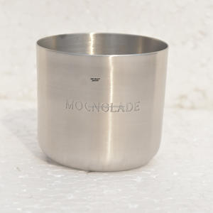 Wholesale Empty Metal Unique Candle Jar with 4 OZ Capacity <b>Small</b> Stainless Steel Metal Candle Holder <b>Lantern</b> & Candle Jar - Product Image 1
