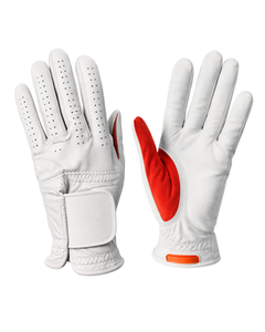 Guantes de Golf Personalizados de Cuero Cabretta AAA para Mano Izquierda, Suaves, Transpirables, con Correa de Muñeca Ajustable y Antideslizante - Product Image 1