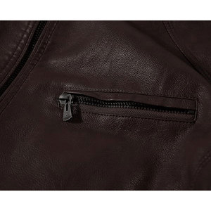 Chaqueta de Cuero Genuino de Piel de Vaca para Hombre, Unisex, Invierno 2026, Diseño Color Block, Personalizable, Alta Calidad, Impermeable, Resistente al Viento, Venta al Por Mayor - Product Image 3