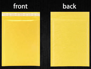 Kraft Paper Mailer Padded with 100% <b>Compostable</b> Bubble Mailer for Clothing Packaging Express Transportation Mailing <b>Bags</b> - Product Image 6