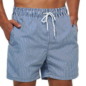 Shorts de bain/plage haut de gamme pour hommes |   Ensemble de jogging en molleton gris cendré et blanc, anti-UV, imperméable, pour entraînement sportif urbain - Product Image 2